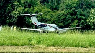 Avião envolvido na ocorrência é um Beechcraft King Air B200GT, um turboélice monomotor, prefixo PS-MZF