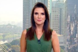 Sabina Simonato já atuava no telejornal comandando o boletim de mobilidade e previsão do tempo