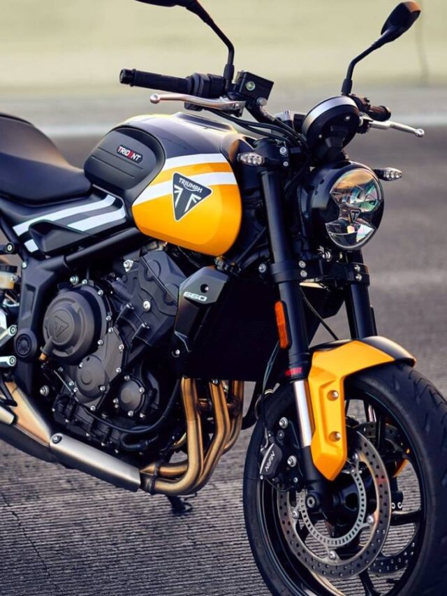 Conheça a linha 2025 da Triumph Trident 660