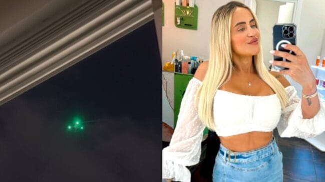 Brasileira teme que as imagens vazem na internet