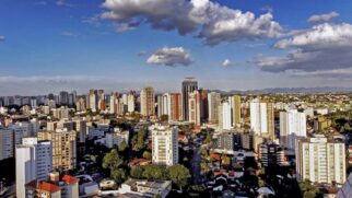 Vista panorâmica da cidade de São Caetano do Sul