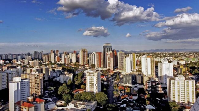 Vista panorâmica da cidade de São Caetano do Sul