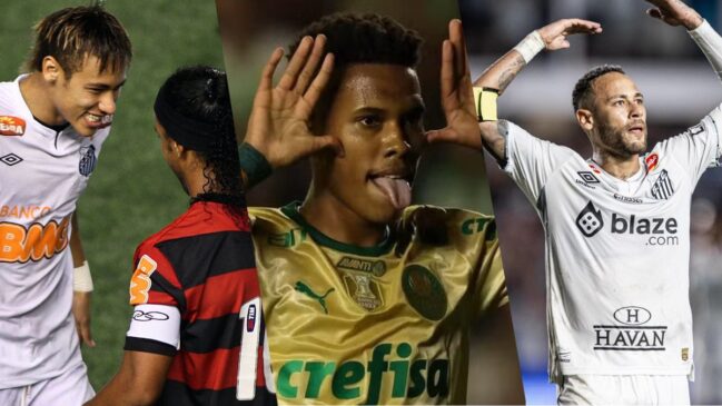 Neymar x Ronaldinho ou Estevão x Neymar?
