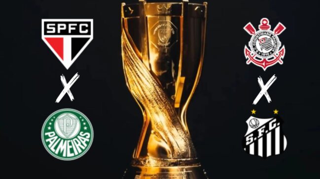 É a décima vez que os 4 principais times de São Paulo irão se enfrentar no campeonato paulista