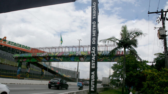 Projeção do governo estadual é entregar a estação em Taboão da Serra, em 2028
