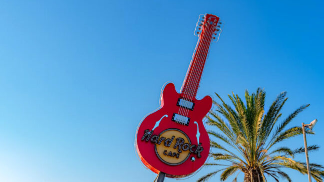 Hard Rock Cafe é uma das redes de restaurantes mais famosas do mundo