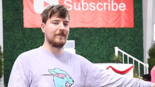 Mrbeast possui o canal com mais inscritos desde junho de 2016