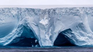 Iceberg está em uma ilha entre as Malvinas e as Sandwich do Sul