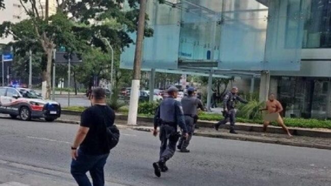 Homem não foi detido e a ocorrência foi atendida como ato obsceno, segundo a PM