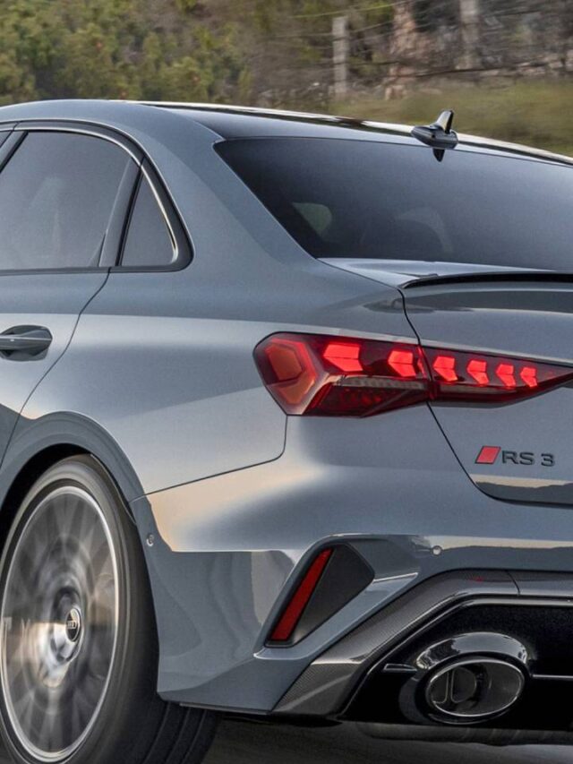 Audi RS 3 sedã desembarcará no Brasil só no segundo semestre