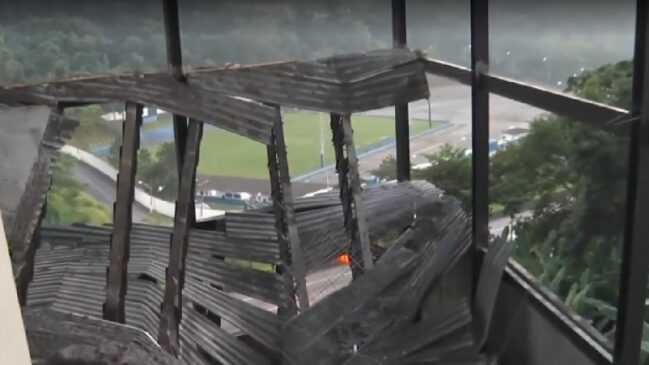 Desabamento ocorreu por volta das 18h30, na rua Dez de Janeiro, no bairro Jardim Josemar