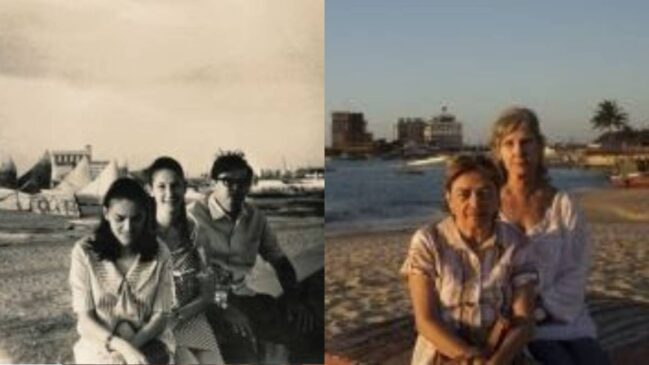 Trabalho começou na Argentina para recriar fotos antigas nos mesmos locais