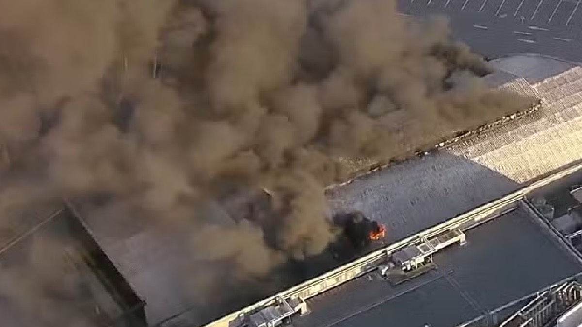 Incêndio atingiu o Kangoo Park, um parque de diversões de trampolim da zona norte da Capital