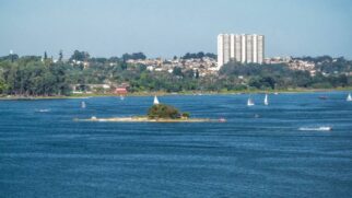 Represa do Guarapiranga possui diversas ilhas
