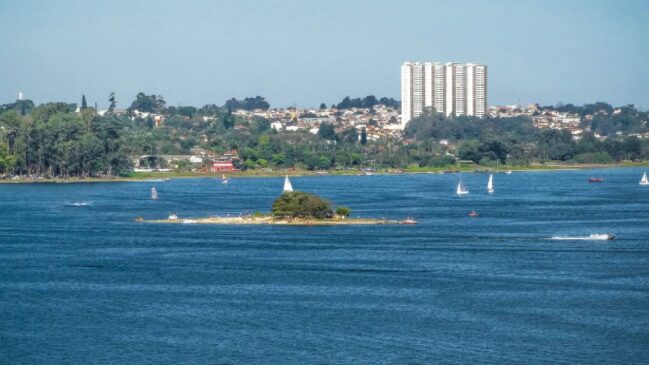 Represa do Guarapiranga possui diversas ilhas