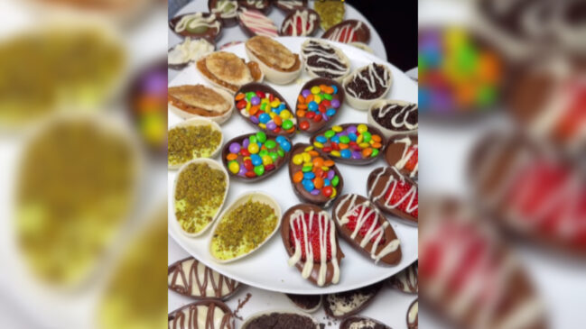 São 10 opções de sabores de mini ovos à disposição dos clientes