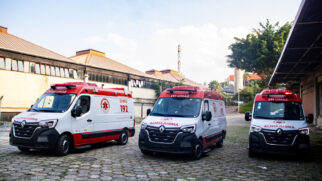 Novas ambulâncias do SAMU são entregues pelo governo federal para Taboão da Serra, na Grande SP