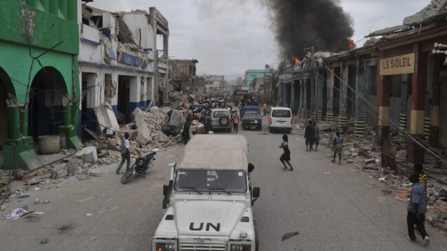Terremoto que devastou o Haiti em 2010