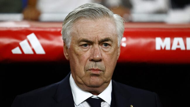 Ancelotti também foi condenado a pagar uma multa de 386 mil euros (cerca de R$ 2,5 milhões) à Receita Federal espanhola