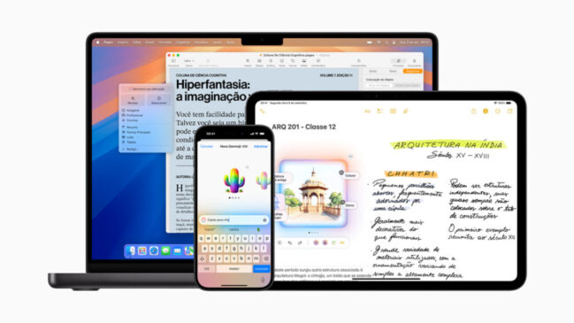 Apple Intelligence foi anunciada em junho do ano passado em uma conferência de desenvolvedores da Apple
