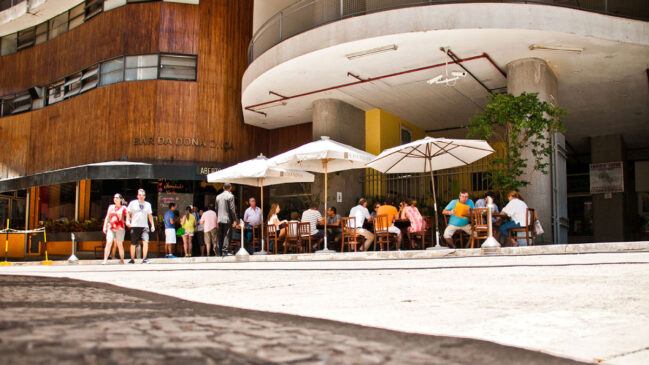 Bar da Dona Onça, no centro de São Paulo