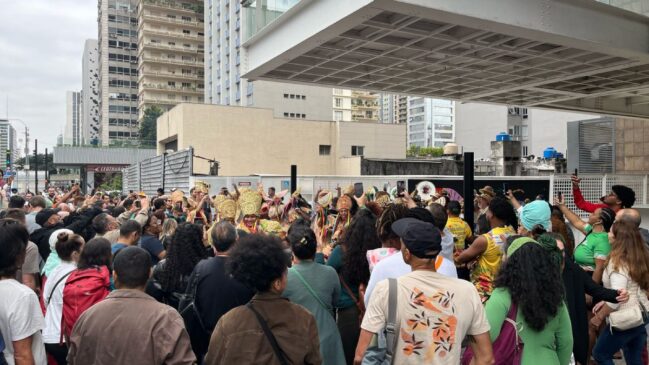 Intervenção cultural disseminou o folclore e a cultura do São João do Maranhão na avenida Paulista