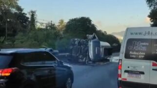 Acidente ocorreu por volta das 6h50