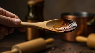 Considerada uma ferramenta tradicional na cozinha (principalmente na brasileira), a colher de pau remete ao gosto de comida caseira, com a receita tradicional de vó e boas lembranças