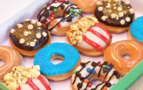 Cardápio da Krispy Kreme abrange variedade de donuts
