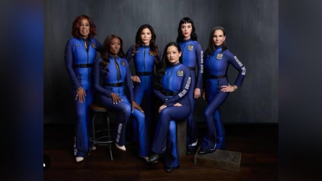 Essa será a primeira tripulação 100% feminina da empresa de Jeff Bezos.