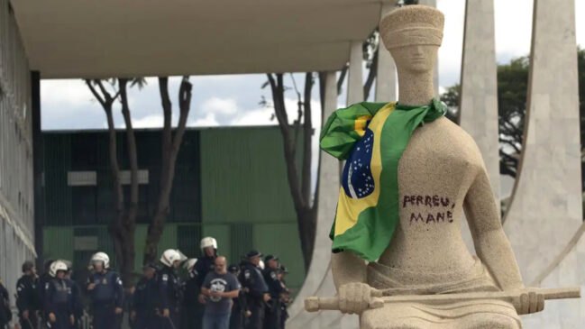 Frase 'Perdeu, mané' é uma referência à resposta do ministro Luís Roberto Barroso, presidente do STF