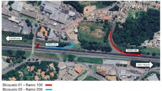 Interdição da alça de acesso termina nesta terça-feira (29/4)