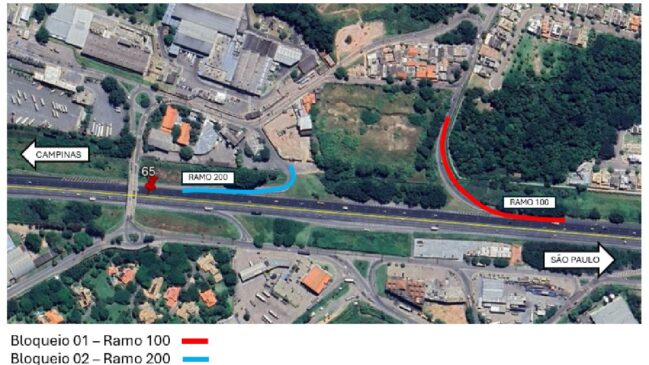Interdição da alça de acesso termina nesta terça-feira (29/4)