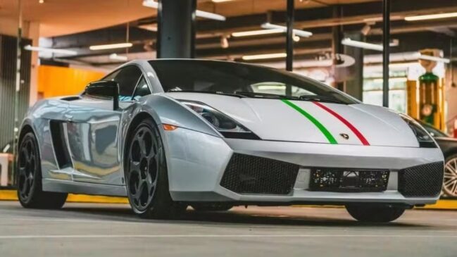 Lamborghini Gallardo pertence a David Beckham desde agosto de 2004