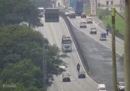 Acidente foi no km 24, na altura de São Bernardo do Campo