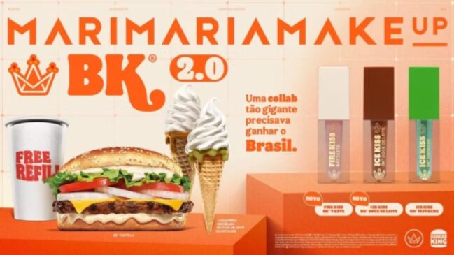 Os glosses do BK com a Mari Maria Makeup fazem sucesso nacional