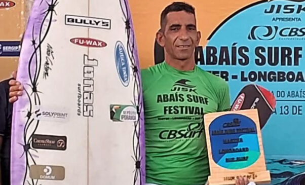 Michel Jonas, morador do Guarujá se prepara para mais uma final
