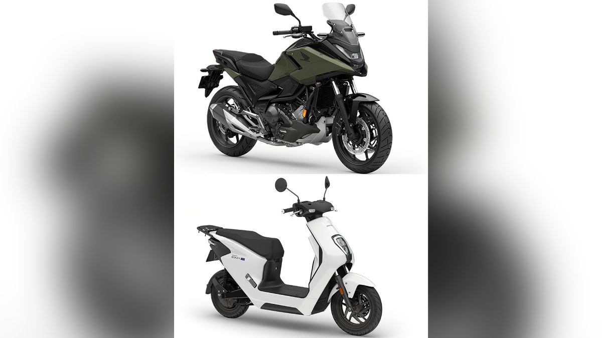 Honda NC750X e da Honda EM1 e: