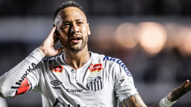 Neymar disputou 232 partidas, marcou 139 gols e deu 69 assistências. /Foto: Raul Baretta/Santos FC