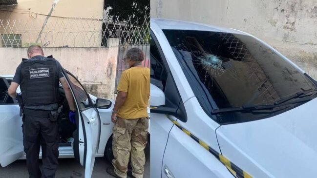 Criminosos estariam roubando carros dentro do estacionamento do shopping