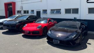 Entre os carros de luxo apreendidos ou bloqueados estão diversos modelos