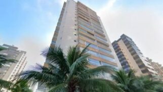 Imóvel fica no Edifício Residencial Gaivotas, em Praia Grande, no litoral de São Paulo