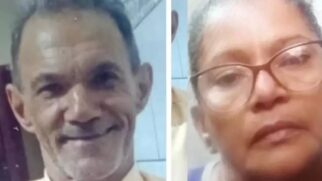 Segundo a polícia, os dois pescavam e a suspeita é de que a mulher tenha passado mal e caído no rio