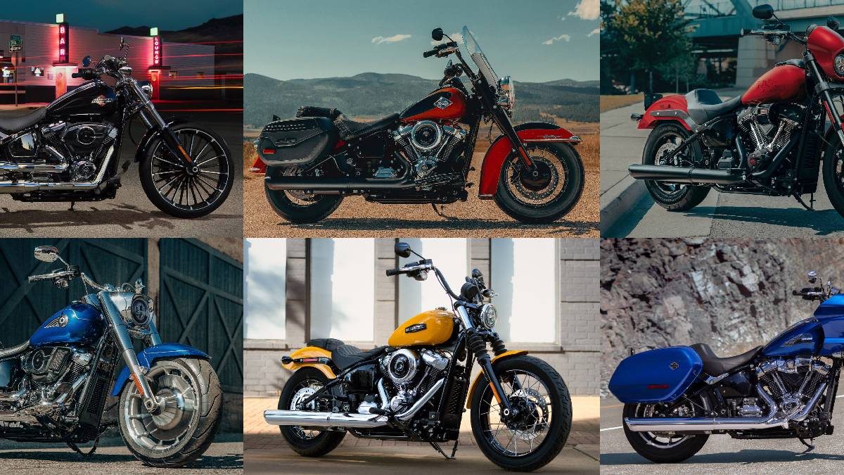 Harley-Davidson Breakout, Heritage, Low Rider S, Fat Boy, Street Bob e Low Rider S