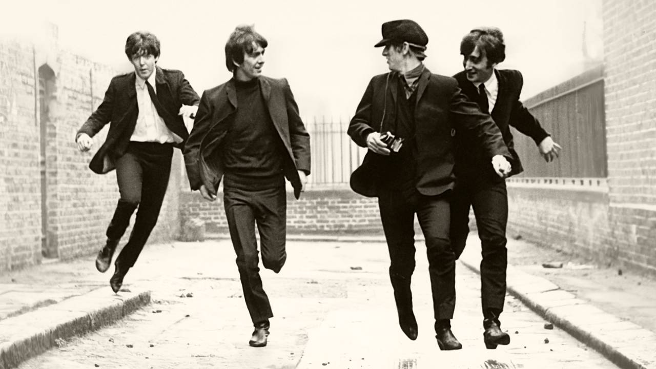 Filme A Hard Day's Night (1964) foi o primeiro filme realizado pelos Beatles. Foto: Divulgação