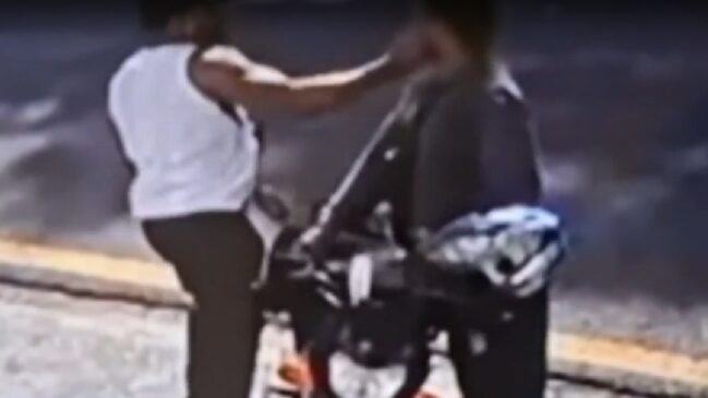 Entregador foi agredido com um soco e na sequência um chute