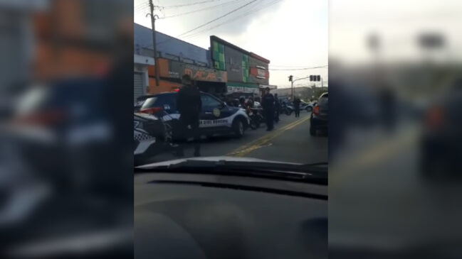Ocorrência foi registrada na estrada Benedito Cesário de Oliveira