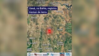 Tremor foi registrado às 6h48 de terça-feira (8/4)