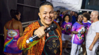Darlan Alves celebrou 20 anos de carreira no Carnaval de São Paulo no ano passado
