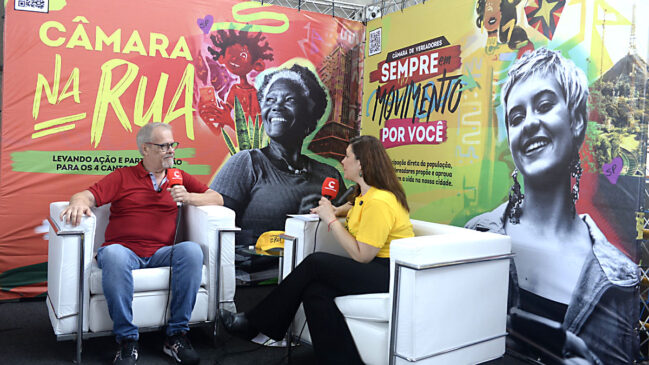 Programa 'Câmara na Rua' no Centro Educacional Unificado (CEU) São Miguel - Luiz Melodia, na zona leste da capital paulista